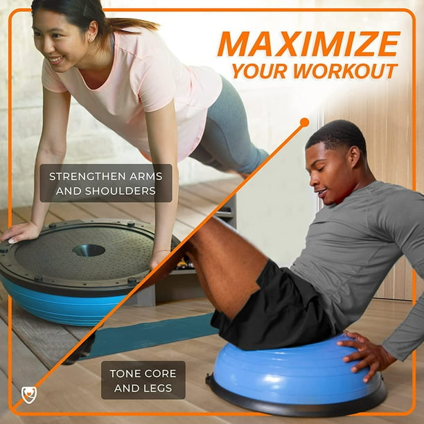 Resistance Bands Exercise Half Ball Walmart URBNFit Balance