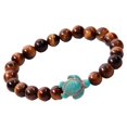 thumbnail image 2 of Jumpingount de tortuga, joyería turquesa, piedra Natural duradera, cuentas de Buda, pulseras de amistad para mujeres y hombres, ojo de tigre Type3 NO3, 2 of 6