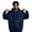 Navy, variant on Delconic Men's Fleece Pullover Hoodie Loose Fit Ultra Soft Hooded Sweatshirt With Pockets Black L