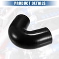 thumbnail image 6 of Unique Bargains 64mm 2.52" 135 Degree Elbow Silicone Reducer Hose Pipe Bend Turbo Water Intercooler Black, 6 of 6