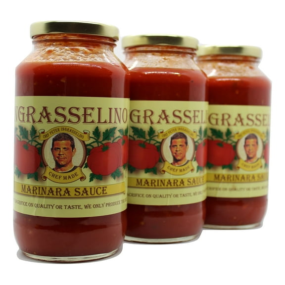 INGRASSELINO Marinara Sauce 24oz 3 Pack