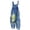 Blue, variant on YVNAURA Women Printed Casual Jumpsuits 2025 Sleeveless Wide Leg Loose Fit One Piece Romper with Pockets V Neck Summer Beach Vacation Travel Outfits Trendy, Black,L