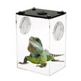 Reptile Box Snake Turtle Breeding Box Case Feeding Hatching Container
