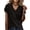 23# Black, variant on Women V Neck T Shirts Trendy Batwing Sleeve Tops Comfortable Soft Solid Color Tees Classic Loose Dressy Summer Blouses Camel XXL