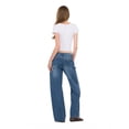 thumbnail image 5 of Forever 21 Women's White Y2K Short-Sleeved V-Neck Top, Lace Trim Detail for Layering & Everyday Style, XL, 5 of 6