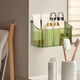thumbnail image 4 of Organizador de almacenamiento, estante de ducha de pared, estante de baño, plástico transparente, adhesivo para cepillo de dientes, caja colgante, adecuado para baño, cocina, armario, ducha, bolsa de, 4 of 6