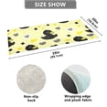 thumbnail image 3 of Bath Mat Soft Plush Non-Slip Absorbent Bathroom Rugs 39"x20" Cute Black Duck, 3 of 8