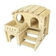 thumbnail image 4 of Casa de madera para hámster, escondite lavable para hámsters y otras mascotas pequeñas. Estilo A, 4 of 9