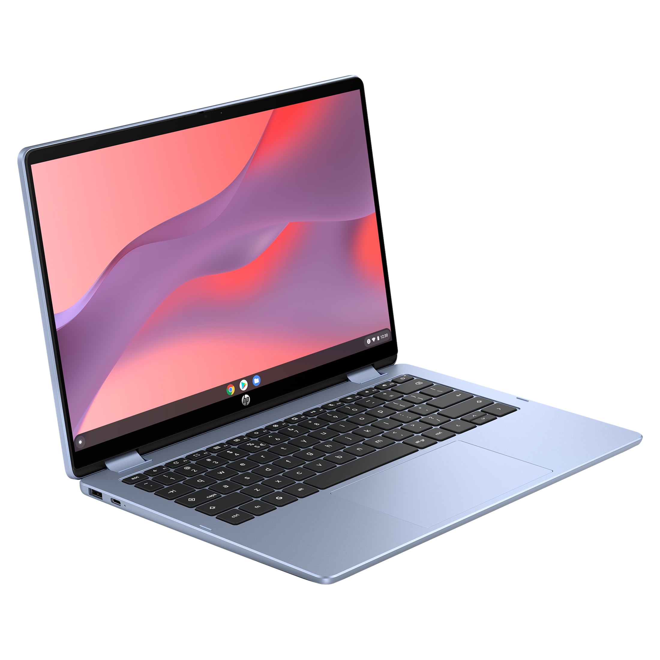 HP Chromebook x360 14 inch Laptop PC 2K IPS Chrome OS Intel N150 4GB 128GB UFS Sky Blue