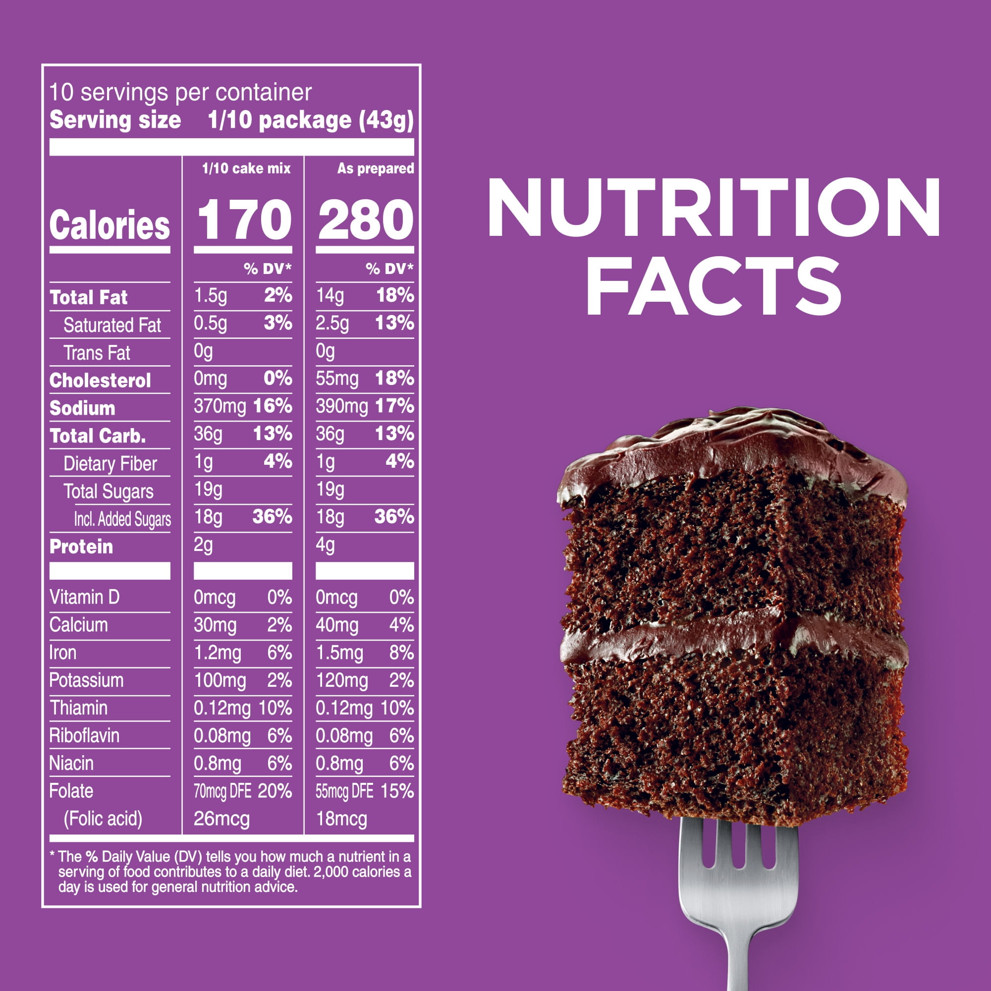 (8 pack) Duncan Hines Devil's Food Cake Mix, 15.25 oz.