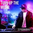 thumbnail image 2 of Trépied de Projecteur, Trépied Pliable pour Ordinateur Portable, Supports DJ Multifonctionnels/support de Projecteur avec Hauteur Réglable, Parfait pour Bureau, Maison, 2 of 5