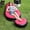 Red, variant on New Generation Flocked Inflatable Lounge Sofa with Footrest Foldable Portable Recliner for Camping Hiking Home Sunbathing Adult Outdoor Gift