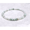 thumbnail image 2 of Natural Burmese Jade 6mm Round Shape Smooth Cut Beads Stretchable Bracelet for Men & Women., 2 of 3