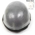 thumbnail image 5 of Toupee for Men Thin Skin PU Men's Hairpiece European Virgin Human Hair Replacement System Male Hair Prosthesis Unit with 70% Synthetic Gray 10x8inch, 5 of 6