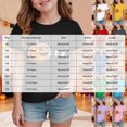 thumbnail image 3 of KPOPLK Toddler Halloween Shirt Kid Cute Pumpkin Tees Girls Halloween Tops Clothes 1-14 Years,Size 2-3 Years, 3 of 5