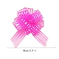 thumbnail image 4 of HLONK Pull Bows Ribbon for Gift Wrapping Jubilant Wear-resistant Multicolor Gifts Baskets Multifunctional for Celebration Red, 4 of 6