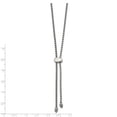 thumbnail image 3 of Stainless Steel Polished Fancy Adjustable up to 20.5in Necklace; 20.5 inch; for Adults and Teens; for Women and Men, 3 of 3