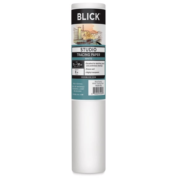Blick Studio Tracing Paper Roll - 12" x 50 yds, White