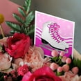 thumbnail image 3 of 3drose, Pair of Pink Ice Skates on Snowflake Background, 6 Greeting Cards with Envelopes, 3 of 7