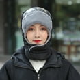 thumbnail image 5 of UDIYO Unisex Winter Cotton Windproof Lei Feng Neck Cap Face Cover for Outdoor Cycling, 5 of 8