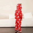 thumbnail image 4 of Uccdo Family Matching Christmas Pajamas Set Santa Claus Print Jumpsuits Pjs Sleepwear For Mom/Dad/Kids/Babies, 4 of 8