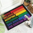 thumbnail image 4 of Rainbow Coir Doormat Coco Door Mat for Entryway Outside Yard Home Decoration Clearance, Natural Coir Doormat with Non-Slip Backing for Outdoor Indoor Welcome Doormat Home Doormat Decor Lightning Deals, 4 of 4