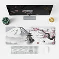 thumbnail image 2 of Japanese Cherry Blossom Mouse Pad (31.5 × 11.8 × 0.12 inch) Extended Large Mouse Mat Desk Pad, Stitched Edges Mousepad,Non-Slip Rubber Base,Gaming Mouse Pad,Office & Home., 2 of 7