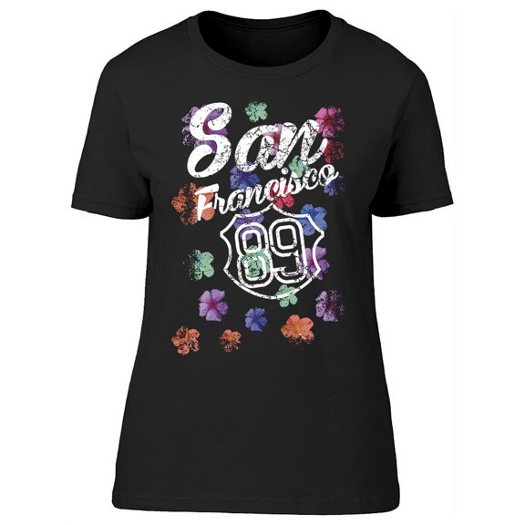San Francisco 89 Graphic T-Shirt Women -Image by Shutterstock, Female Large