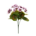 thumbnail image 2 of Silk Artificial Crabapple Flowers - 32cm Realistic Fake Flowers for Home Decor, Wedding Centerpieces, Hotel Arrangements, Green Plants - 1 Pack, 2 of 6