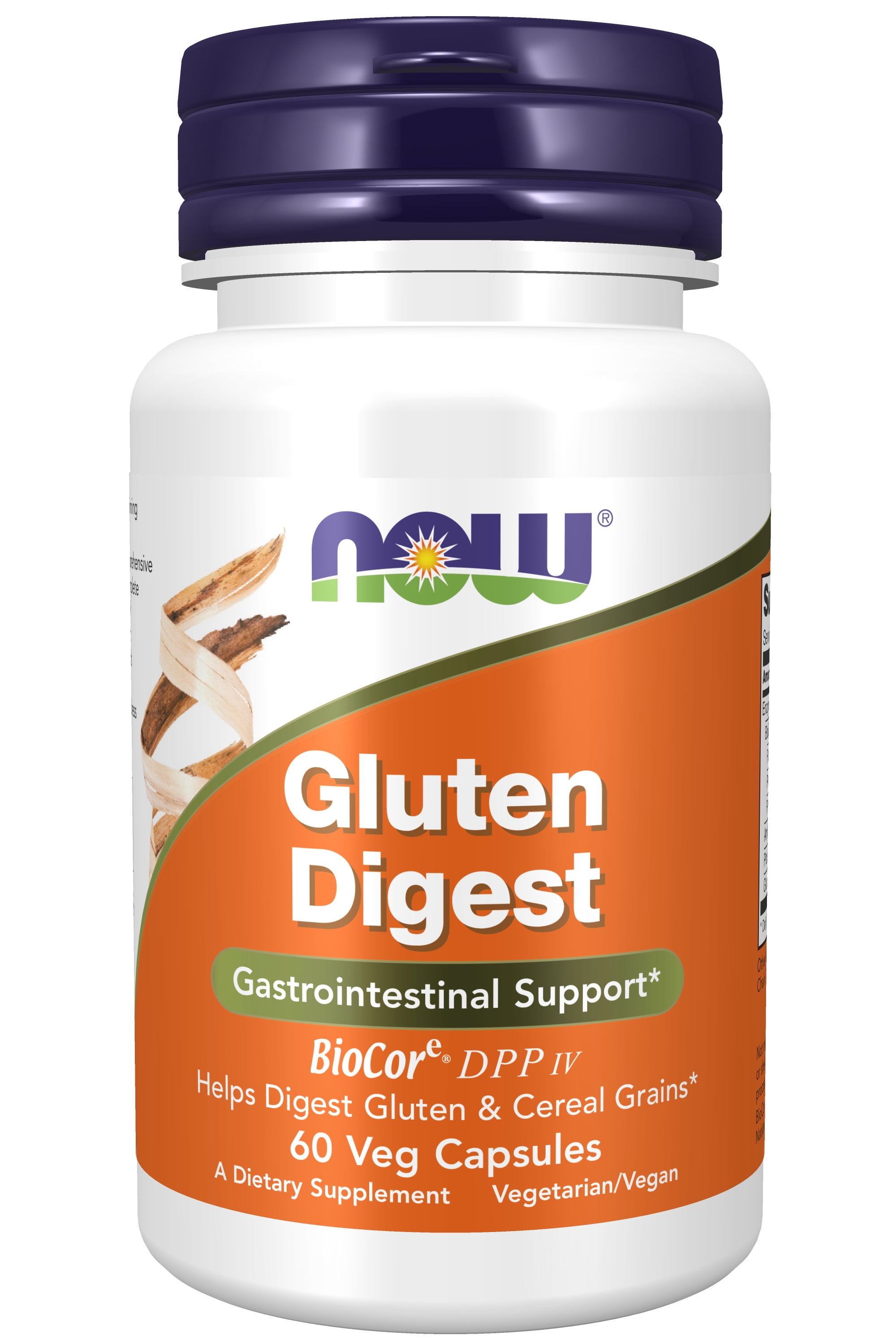NOW Supplements, Gluten Digest with BioCore®DPP IV, Gastrointestinal