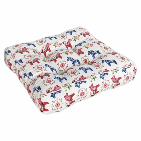 XIBUFE 2026 New Floor Cushion Resistant to Dirt Seat Pads for Dining Chairs Convenient Storage Outside Seat Pads Inlaid Pony 404010Cm for Dining Room Patio Outdoor Seating Home Decor