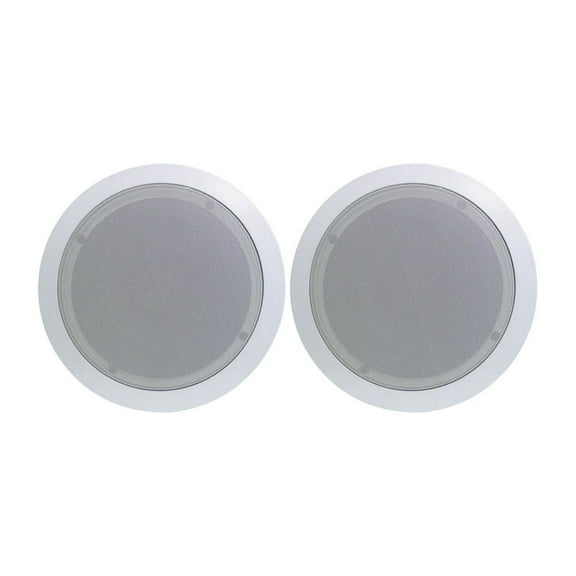 Open Box Pyle 8 Inch 2 Way Home Speakers System Audio Stereo (Pair) (2 Pack)