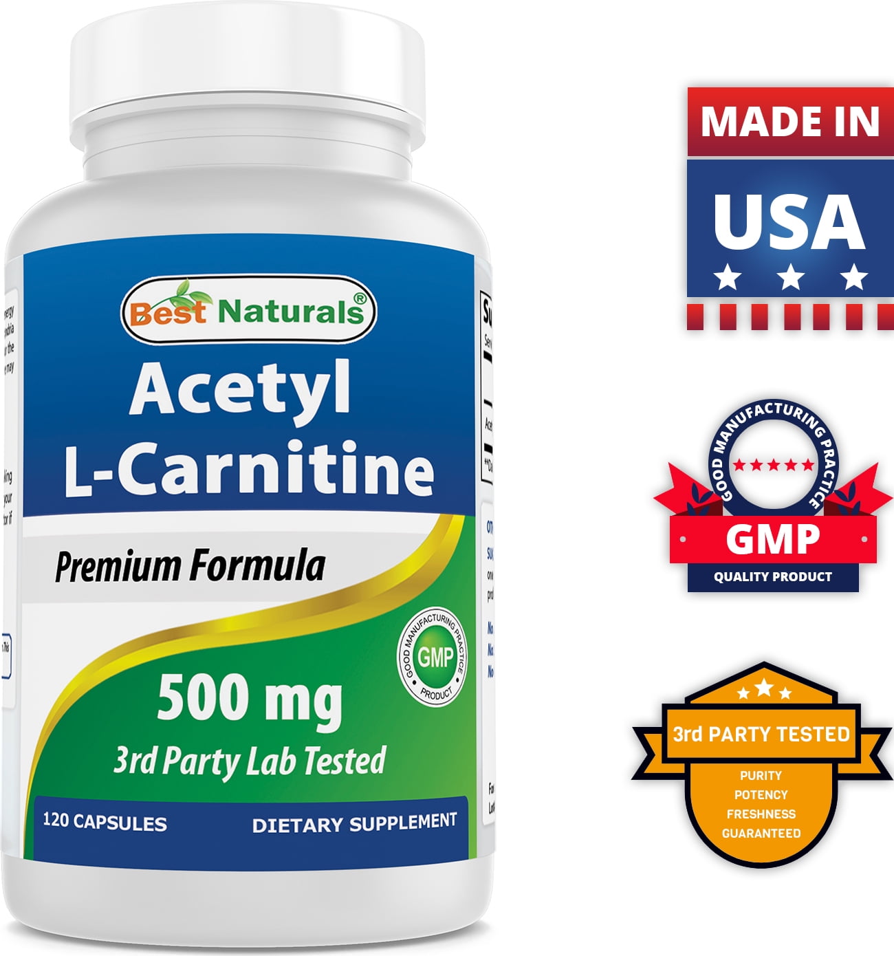 best acetyl l carnitine brand SMARTEQUINE Acetyl L-Carnitine HCl Powder Supplement for Horses, 1-lb bag main image 1