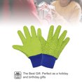 thumbnail image 5 of HANDLANDY 2 Pairs Kids Cotton Garden Gloves, DIY Gloves for Age 7-8, Medium, Green, 5 of 7