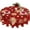 Flocon de Neige, variante sur Nappe de Noël Flocon de Neige Rouge Nappe d'Hiver Ronde 60 Pouces Lavable Réutilisable Nappe de Noël pour Décoration de Maison Fêtes Dîner Pique-Nique Cuisine