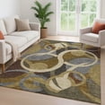 thumbnail image 6 of Addison Rugs Mayfield Premium Machine Washable Transitional Geometric Brown Rectangle Rug, 10' x 14', 6 of 6