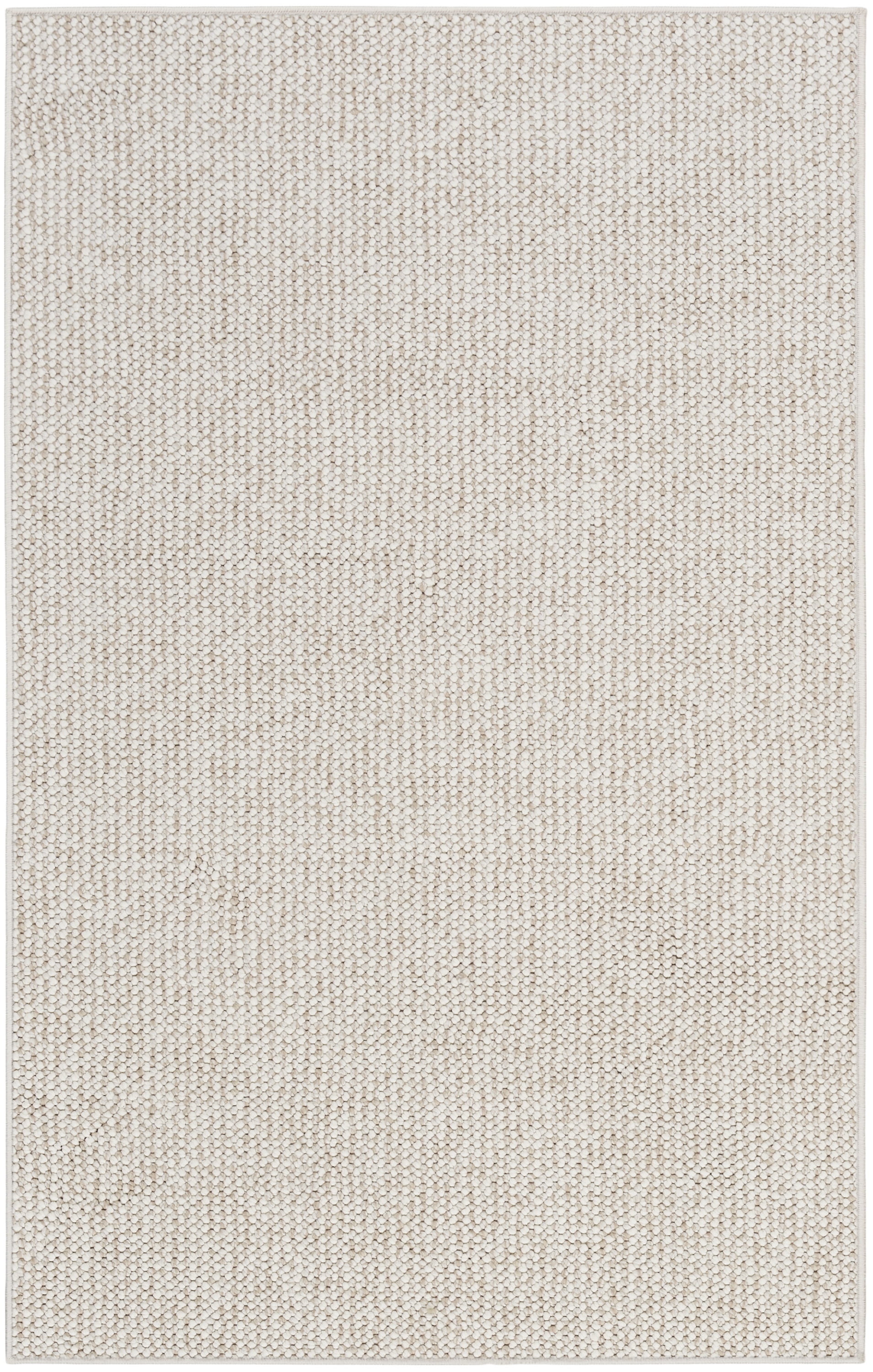 Nourison Natural Texture All-over design Ivory Beige 2'2" x 3'9" Area Rug (2x4)