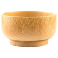 thumbnail image 2 of Bewildely Cuenco de madera hecho a mano, aspecto elegante, adecuado para todas las ocasiones, cuenco de bambú, cuenco de arroz Mostrada, 2 of 6