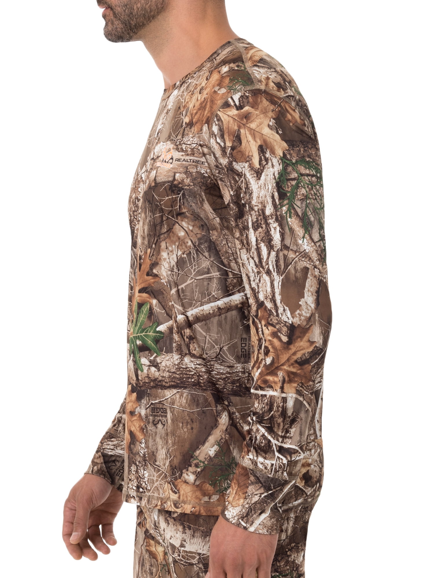Realtree Men's Cotton Baselayer Thermal Underwear Top