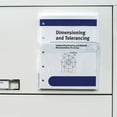 thumbnail image 2 of C-Line Magnetic Document Pouch, 2 of 3