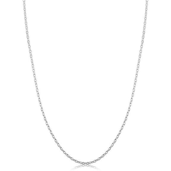 KoolJewelry 925 Sterling Silver Cable Chain Necklace (1.6 mm, 24 inch)