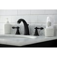 thumbnail image 3 of Kingston Brass KB980ACL American Classic Widespread Bathroom Faucet with Retail Pop-Up, Matte Black, 3 of 5