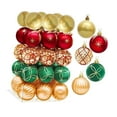 thumbnail image 4 of 30 Piezas Bolas Navideñas Colgantes Esferas Decorativas Rompibles Navidad Adornos PP para Árboles de Navidad Puerta Ventana Jardín Hogar Bod, 4 of 9