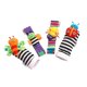 thumbnail image 1 of 1 Par De Casquillos De Muñeca Para Bebés Y 1 Par De Calcetines Set De Desarrollo Educativo Juguetes De Felpa Regalo Para Bebés, 1 of 7