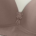 thumbnail image 6 of BILIKEYU Women's Thin Cup Gathering Adjustable Large Sized Bra, Jelly Bras for Women, Underwire Bras, Bras for Women, 6 of 6