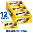 thumbnail image 2 of Trident Pineapple Twist Sugar Free Gum, 12 Packs Of 14 Pieces (168 Total Pieces), 2 of 4