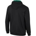 thumbnail image 3 of Men's Colosseum Black Hawaii Rainbow Warriors Team Half-Zip Pullover Hoodie, 3 of 3