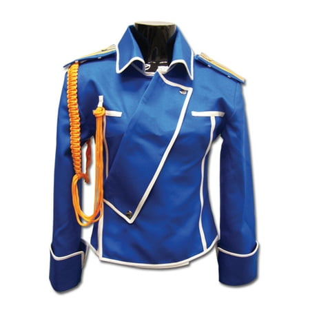 Full Metal Alchemist Cosplay Costume Womens State Military Jacket Uniform GE-8847 - (Officially
