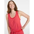 thumbnail image 5 of Joyspun Women's Cozy Lounge Collection Hacci Knit Sleep Tank Top, Sizes XS-3X, 5 of 6