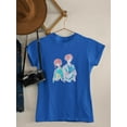 thumbnail image 3 of Manga Couple Yukata Kimono T-Shirt Women -Image by Shutterstock, Female XX-Large, 3 of 4